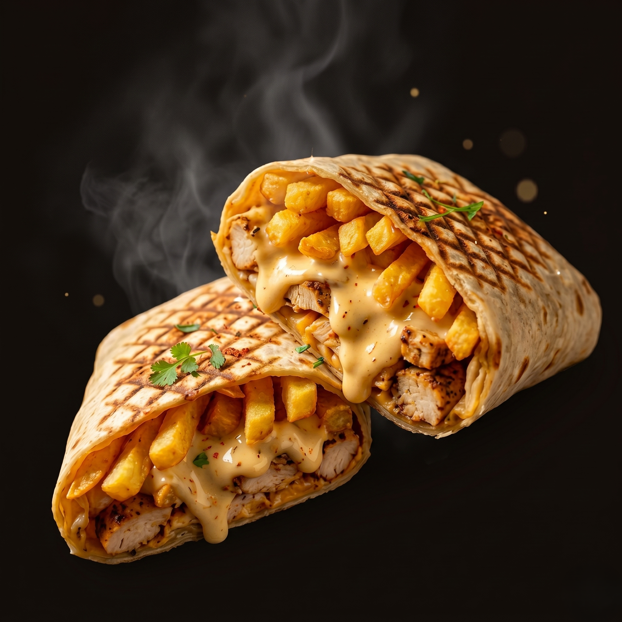 Tacos Gévaudan — tacos sauce fromagère fait maison, Marvejols